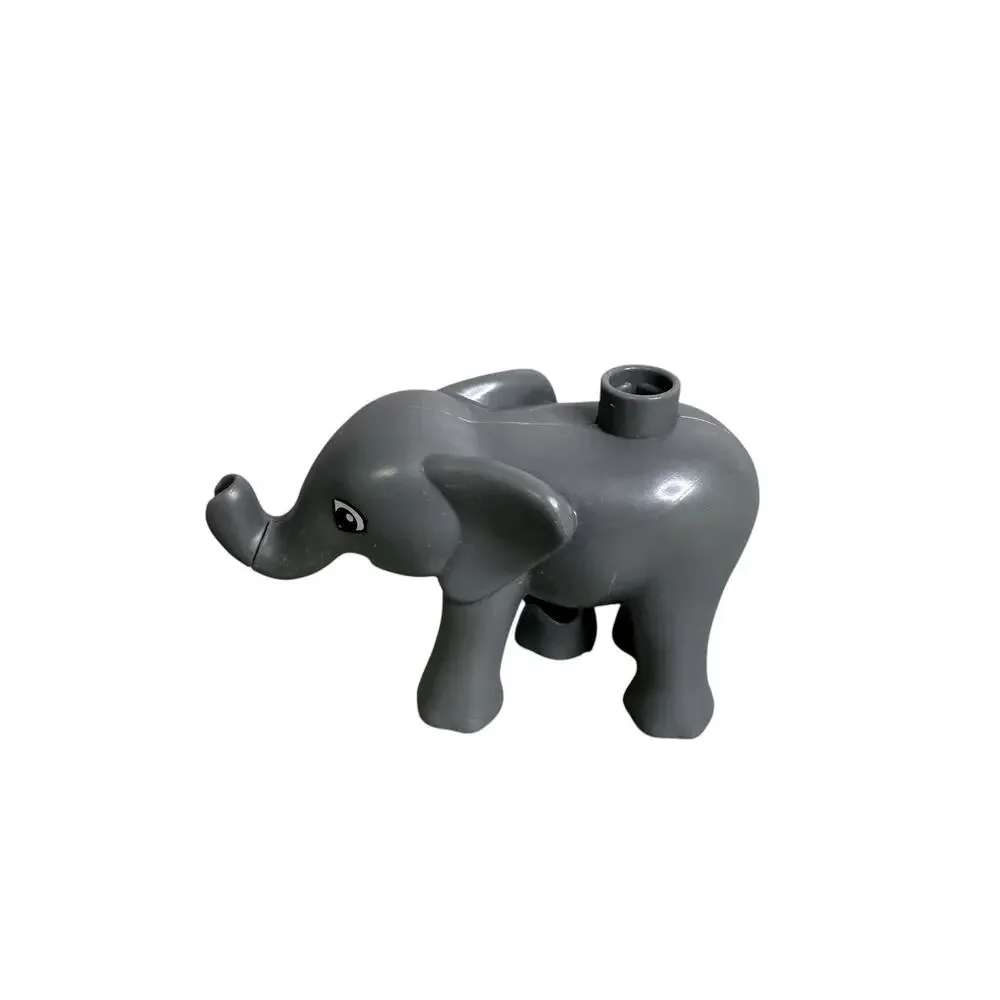 Lego Duplo Zoo Animals and Keeper Replacement Pieces Elephant Polar Bear Person